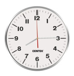 Часы Centek CT-7100 /White (белый + хром) 